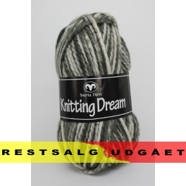Knitting Dream 02 Grå/Råhvid