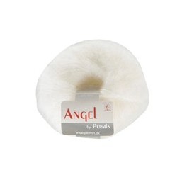 Angel Mohair 01 hvid 