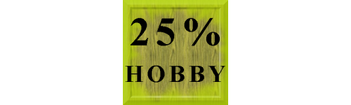 Nedsat 25% Hobby
