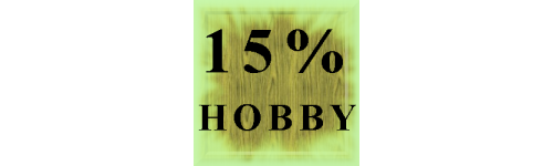 Nedsat 15 % Hobby
