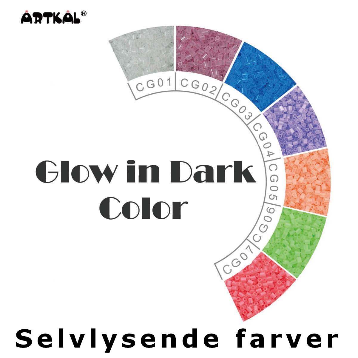 Artkal Wheel Glow in Dark Color